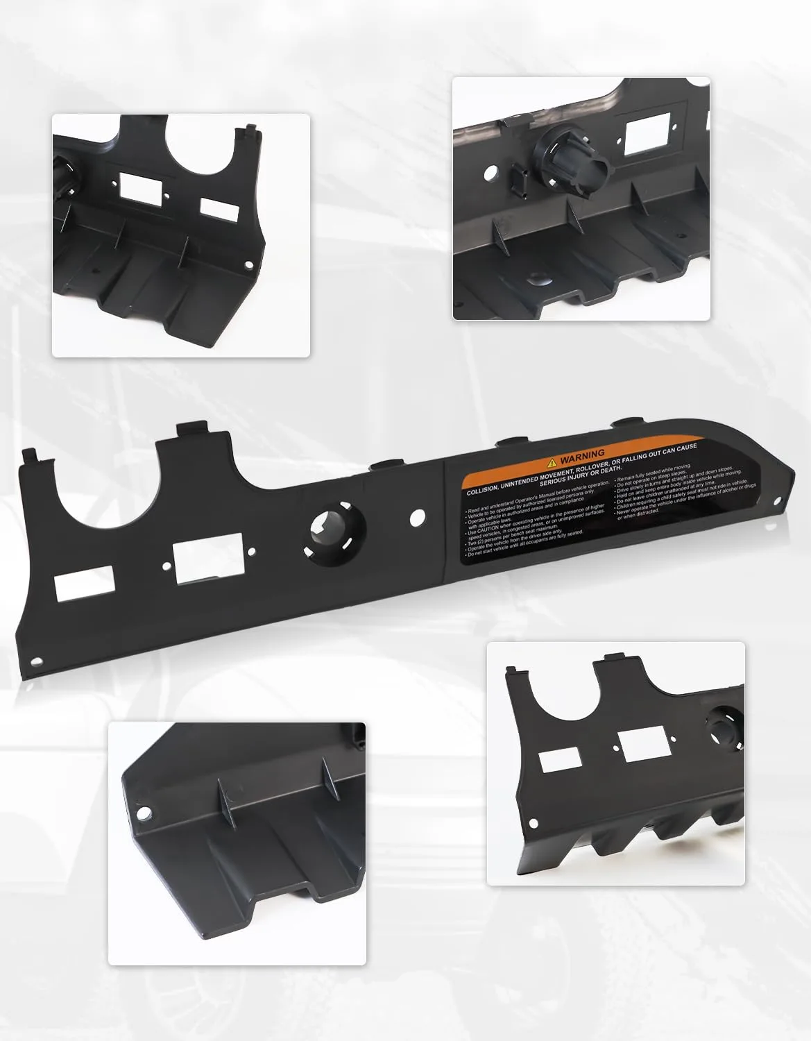 CYOOYC Instrument Panel Dash Cover for Club Car Tempo (2017+) image 4
