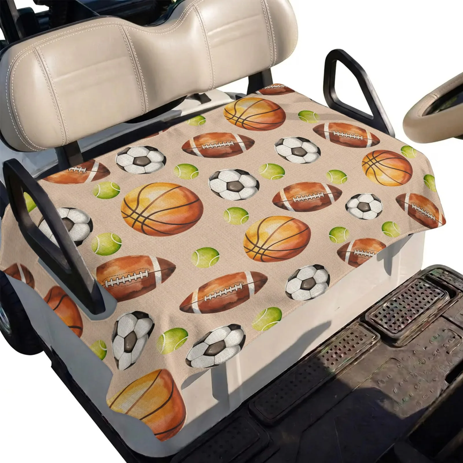 DecorLovee 51 x 31 Brown Microfiber Golf Cart Seat Cover – MPN DLE202606101781062736278031534