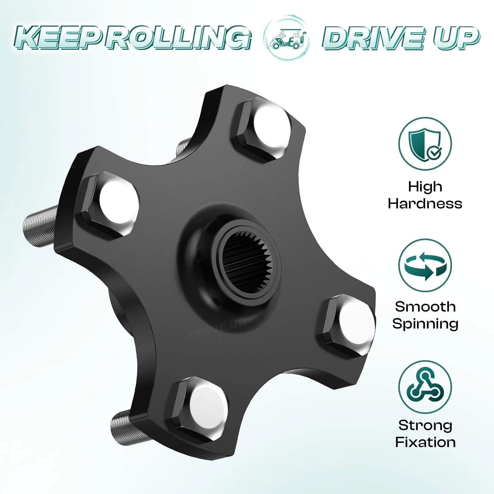 DRIVE UP E-Z-GO RXV Rear Hub Flange Plate DU00124 image 2