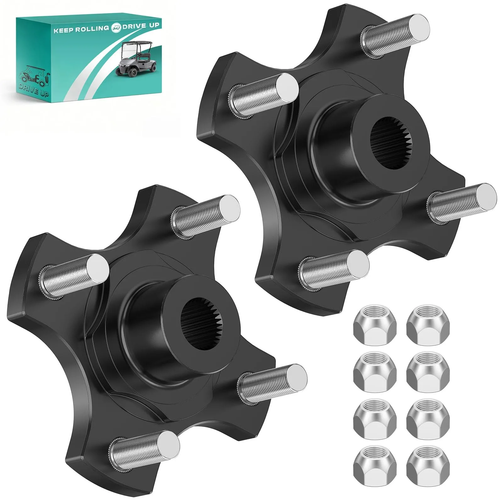 DRIVE UP E-Z-GO RXV Rear Hub Flange Plate DU00124