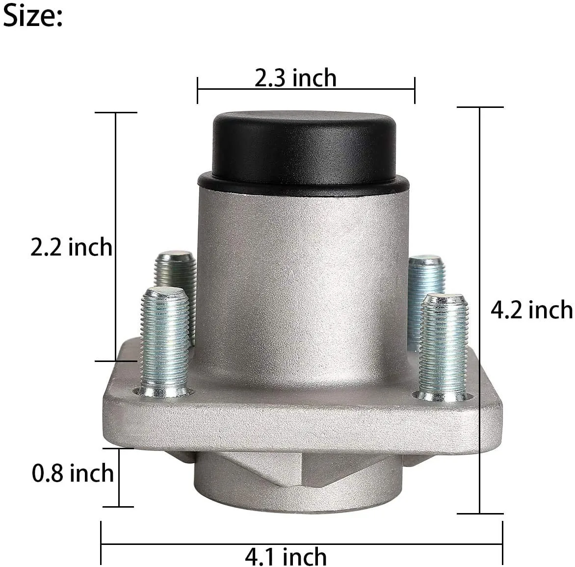 10L0L Front Wheel Hub Assembly Kit 00050X2 image 3