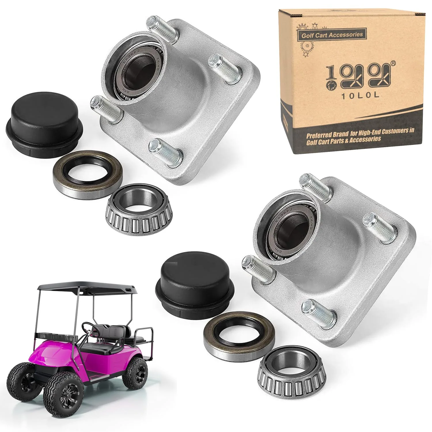 10L0L Front Wheel Hub Assembly Kit 00050X2