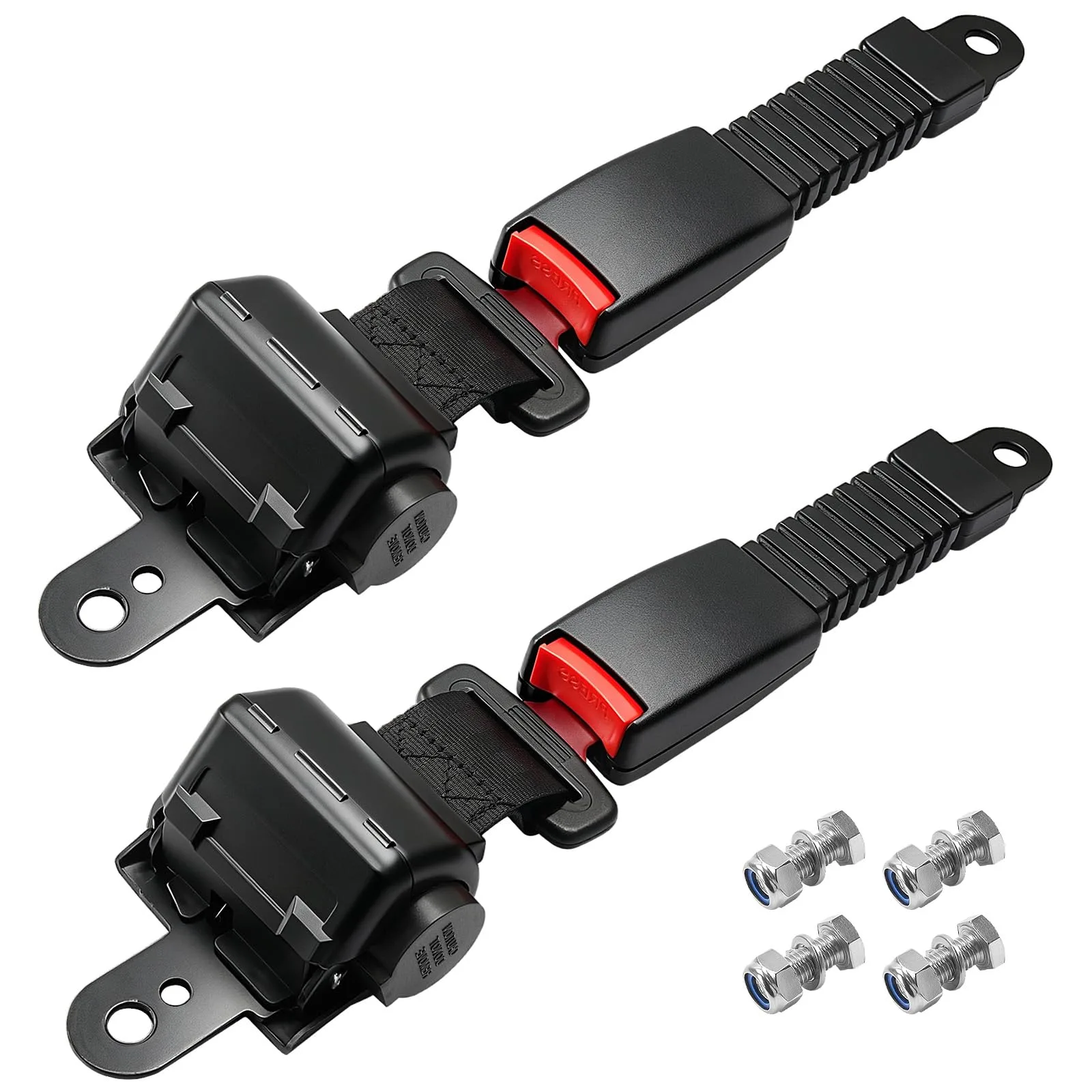 CLUBRALLY Golf Cart Seat Belt Kit, 2-Pack