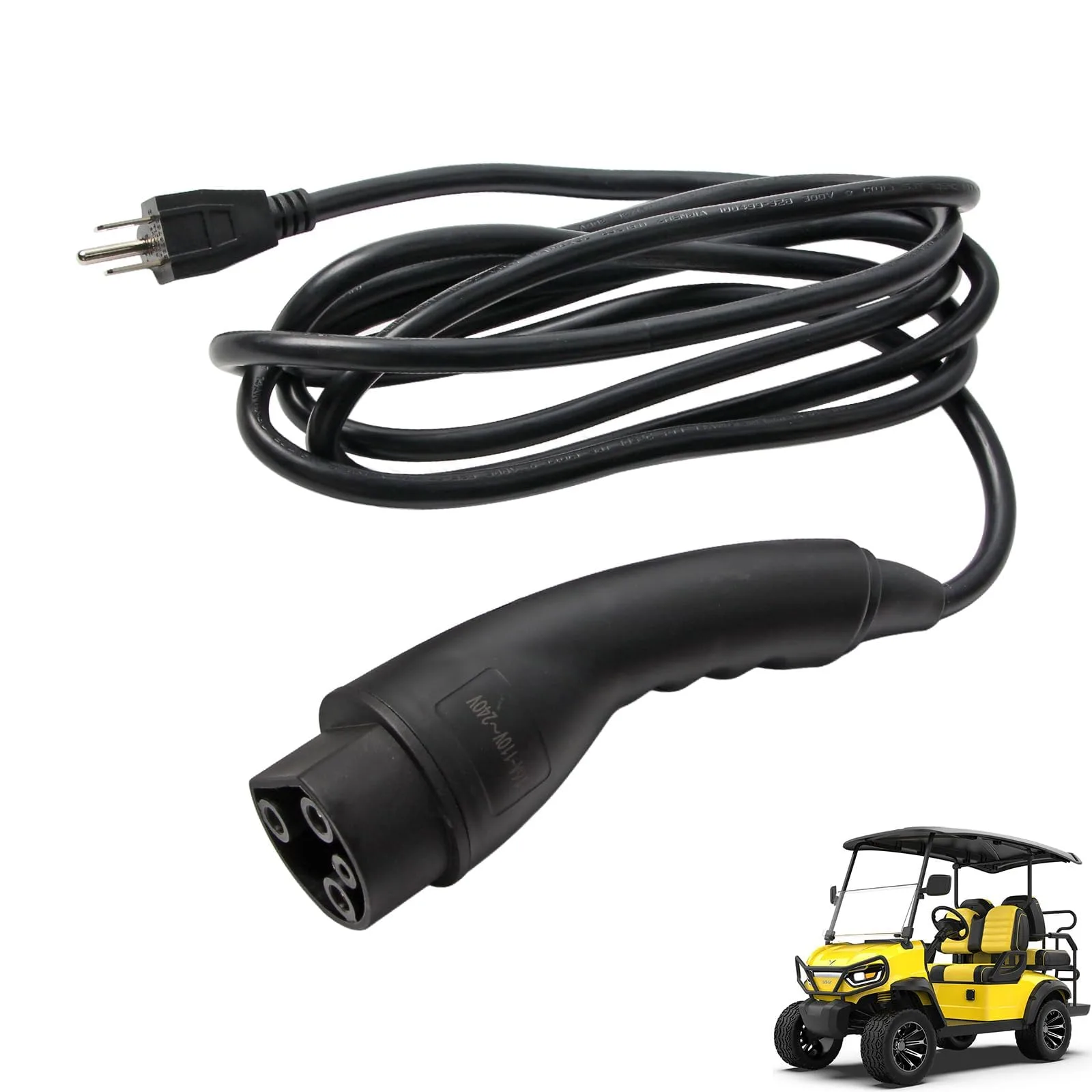 Vierzweites 120V 16A Charging Cord for Evolution Golf Carts