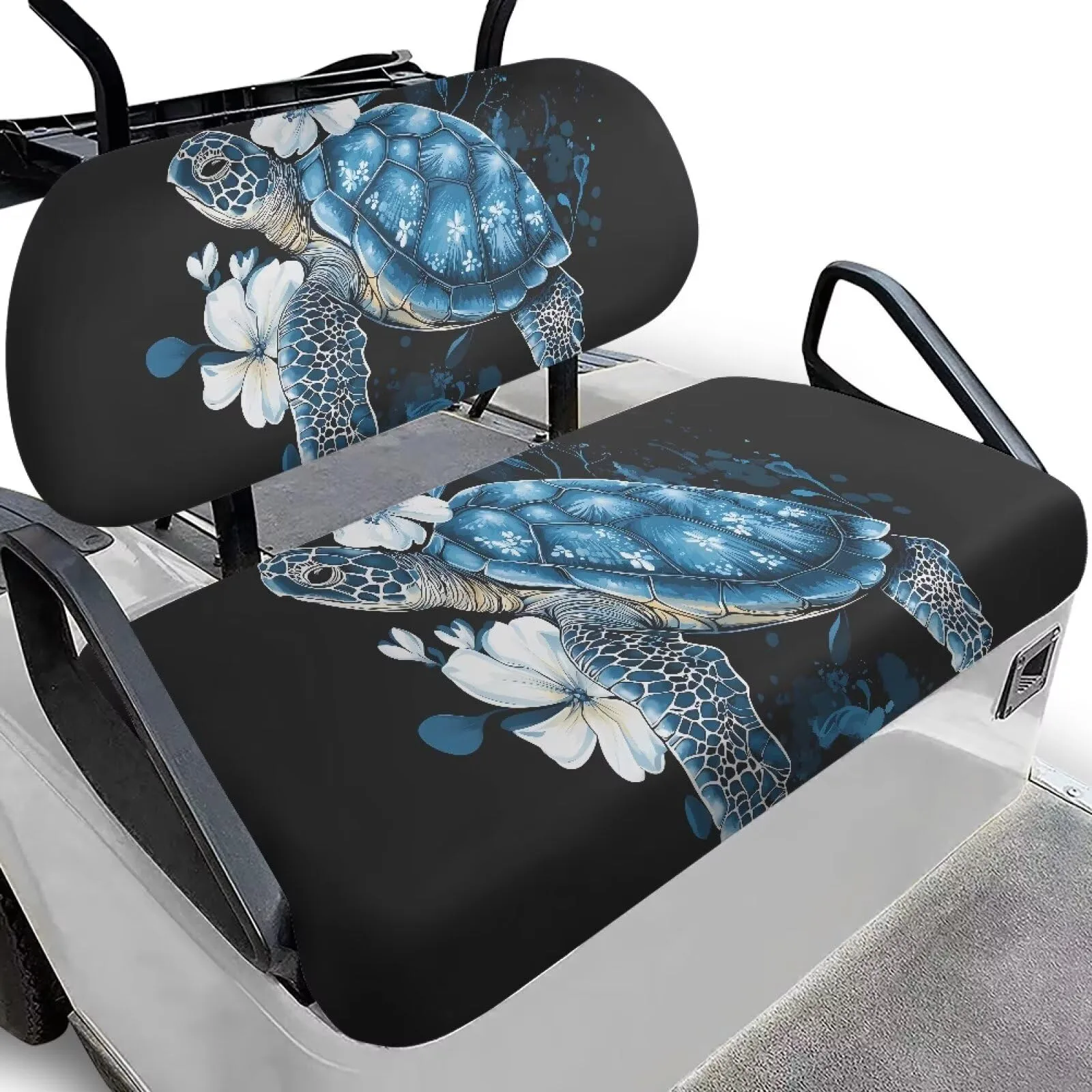 Tomeusey Split Golf Cart Seat Covers for Club Car