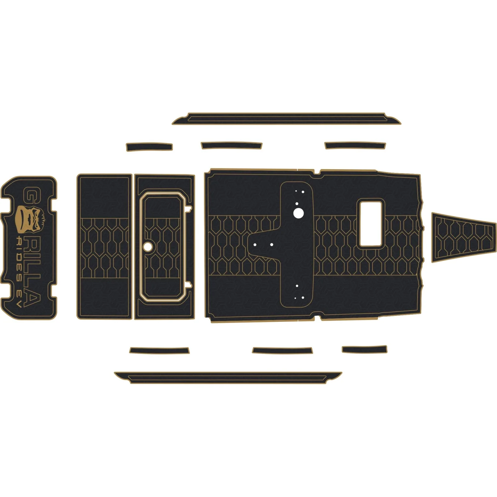 SC Mudz SeaDek HD Full Kit for Gorilla 6 Seat