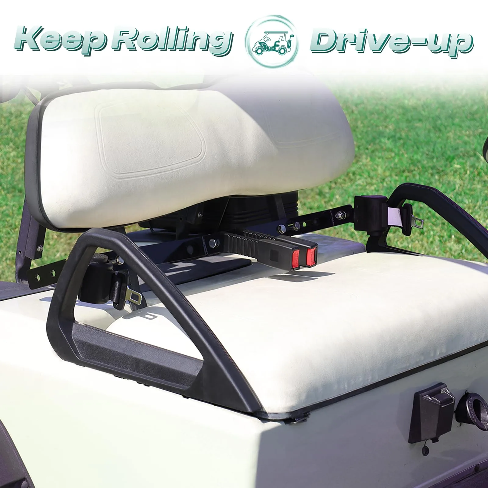 DRIVE UP Armrest Hip Restraints for Club Car DS image 2