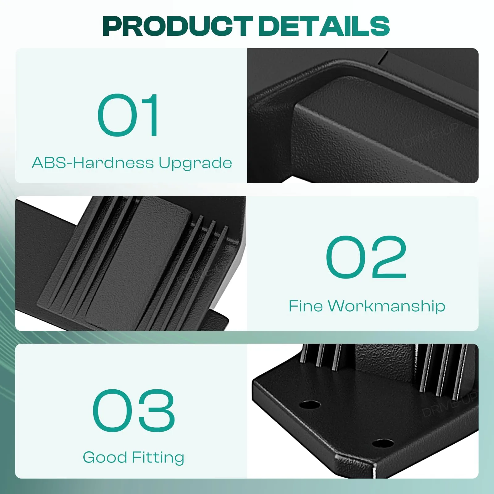DRIVE UP Armrest Hip Restraints for Club Car DS image 3