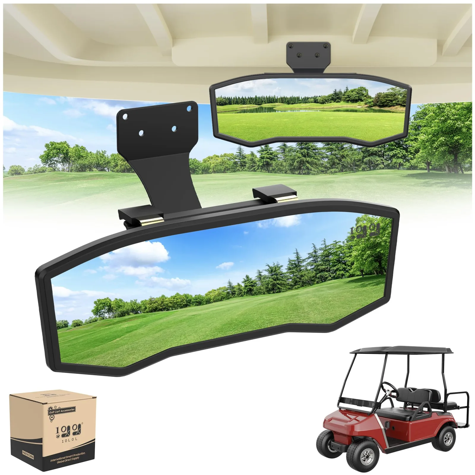 10L0L ACC-SY-H Golf Cart Rear View Mirror