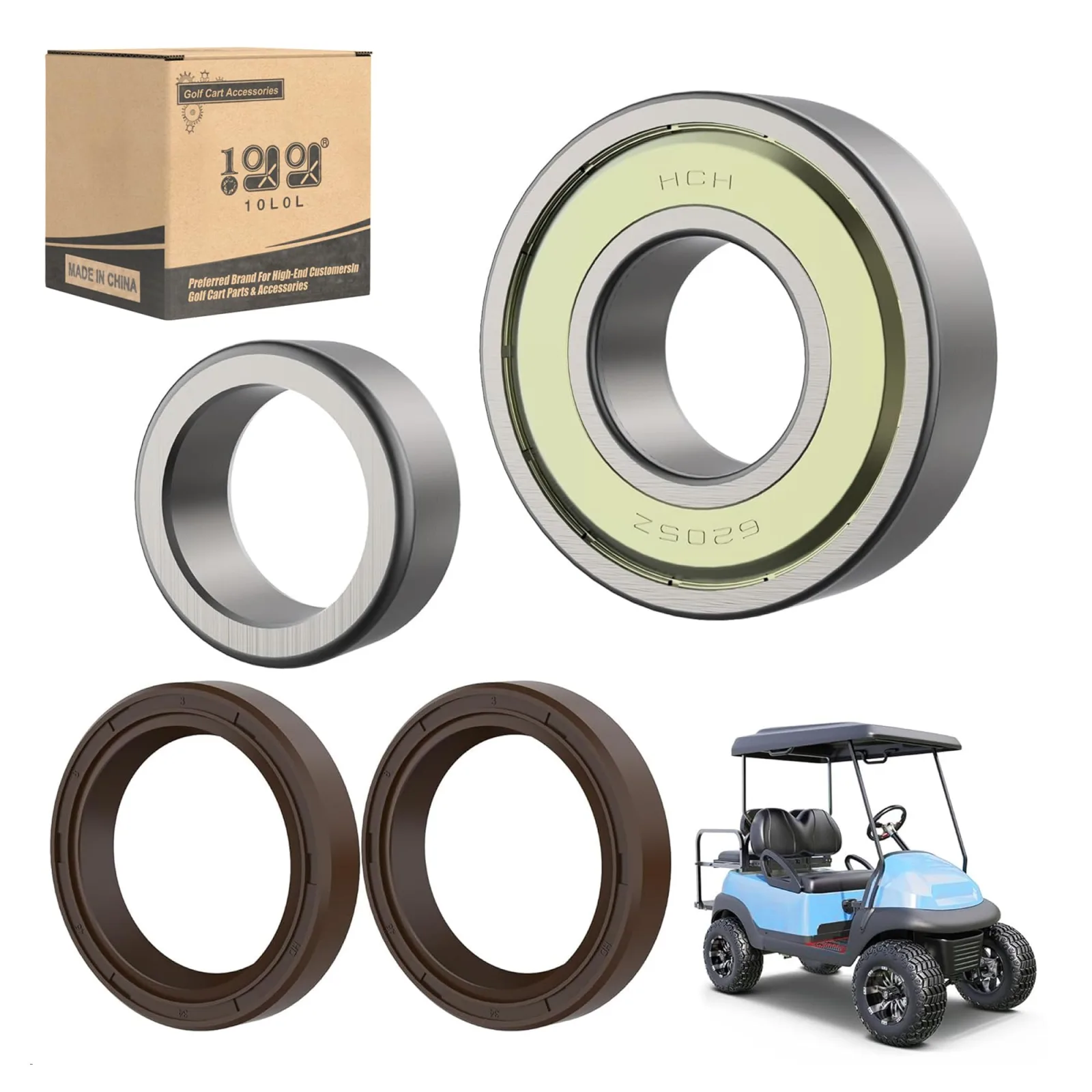 10L0L Rear Axle Bearing Kit for Club Car DS & Precedent
