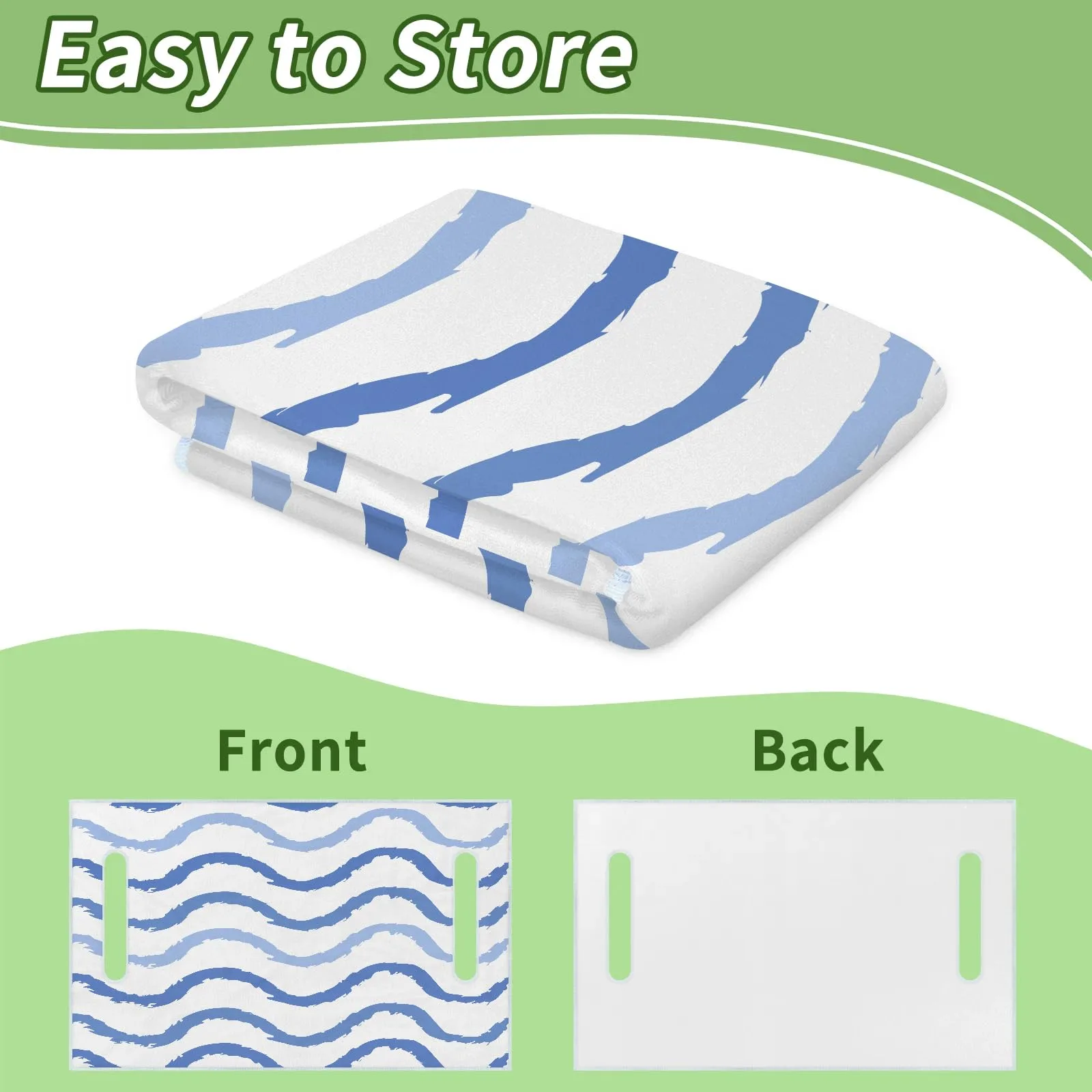 Tiveruda Golf Cart Seat Cover for Double Seats image 4