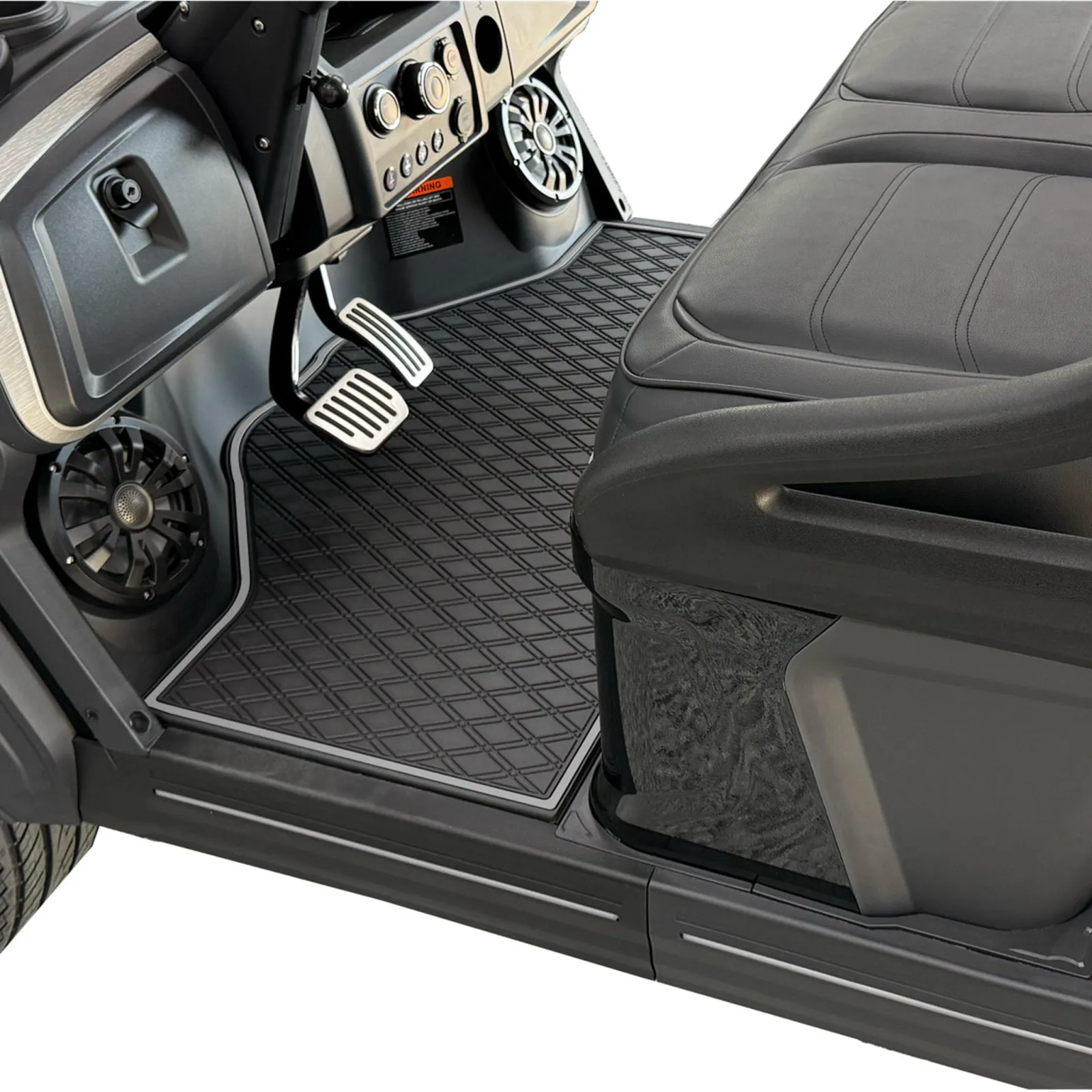 Xtreme Rubber Floor Mat for EPIC E20FX, Grey Trim
