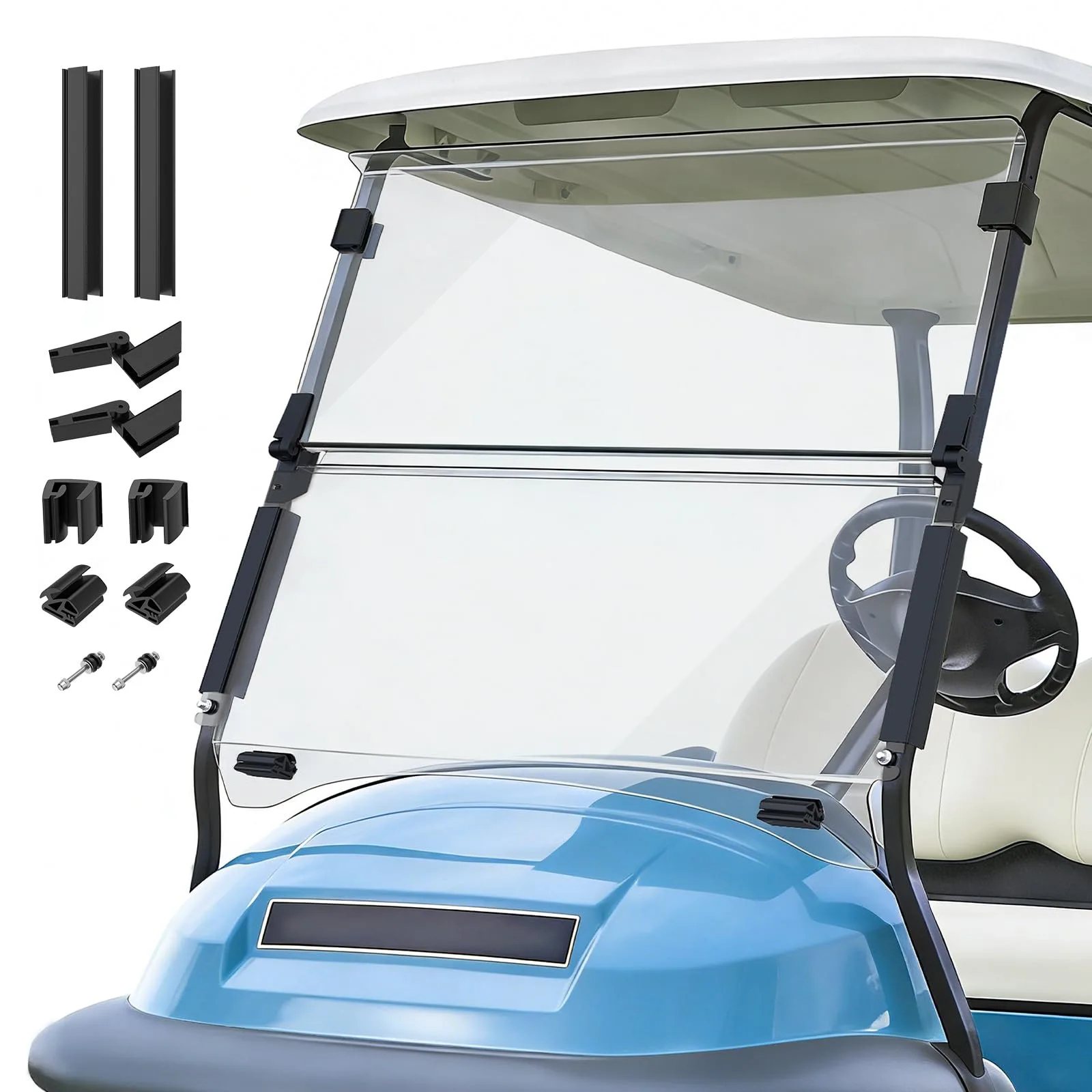 FIXHAWK FK-0088 Club Car Golf Cart Windshield