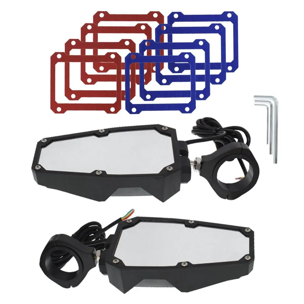 Generic LED Side Mirrors for Polaris RZR 1000