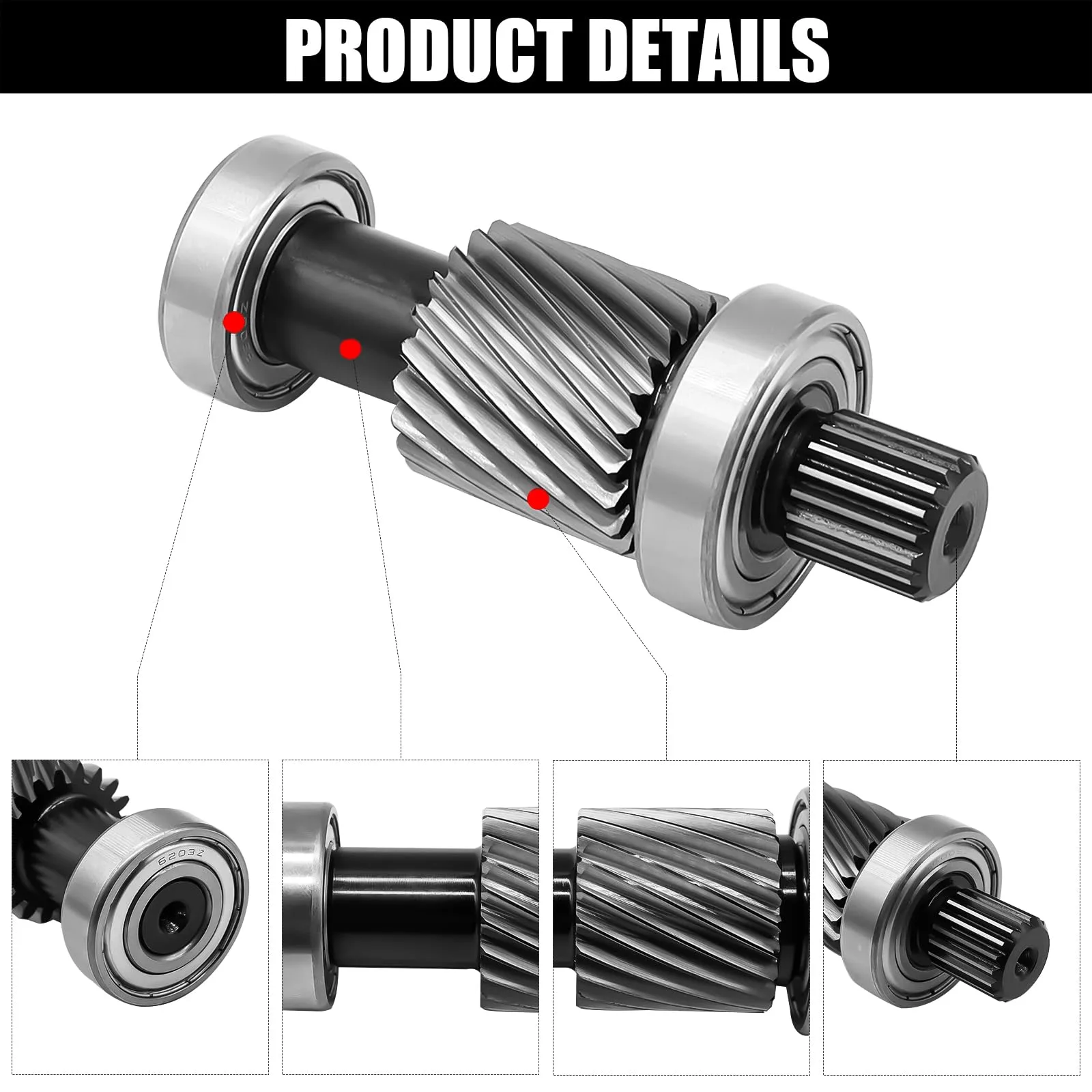 CLUBRALLY E-Z-GO Input Shaft Kit Aix-CB-100 image 4