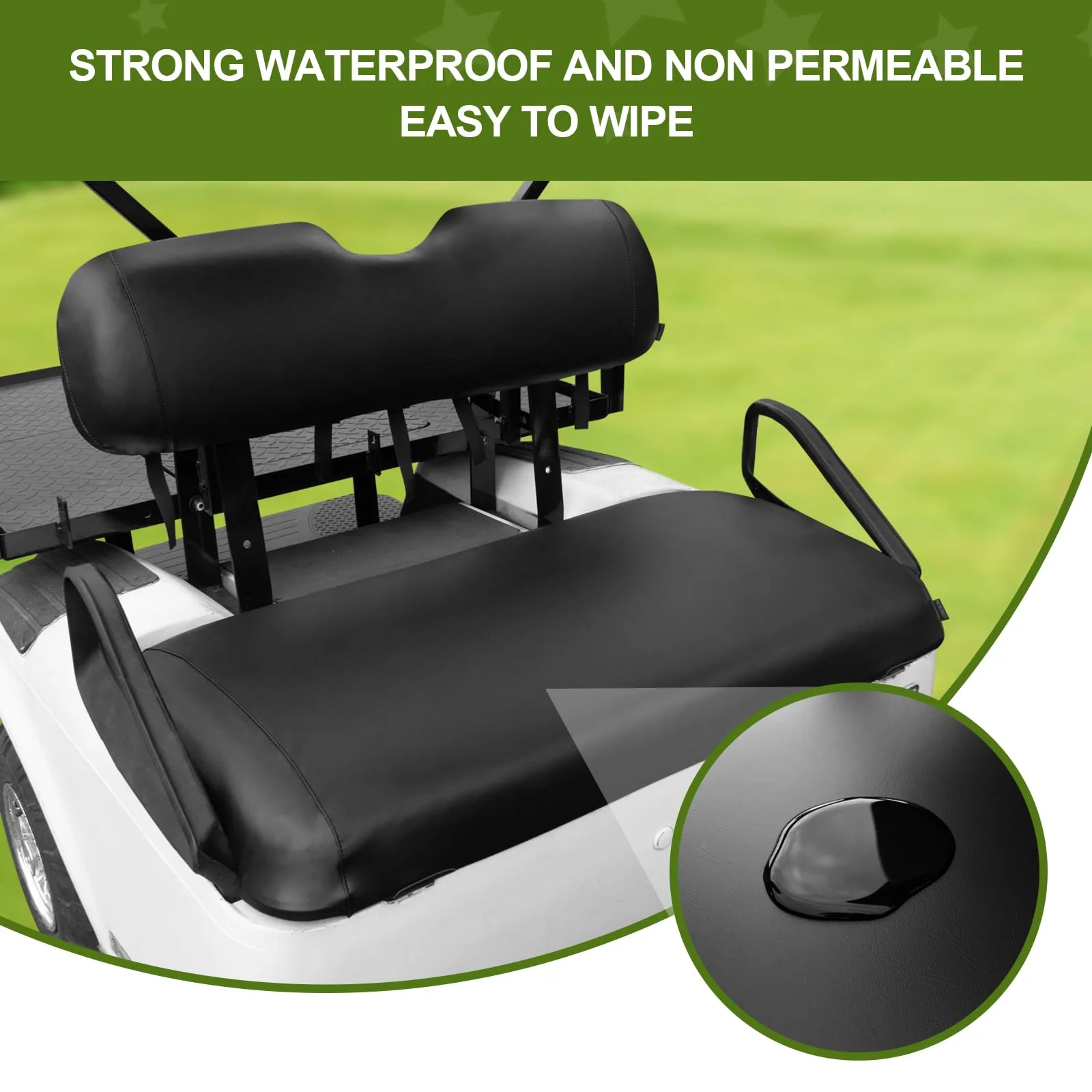 NOKINS Front Seat Covers for E-Z-GO TXT and RXV image 3