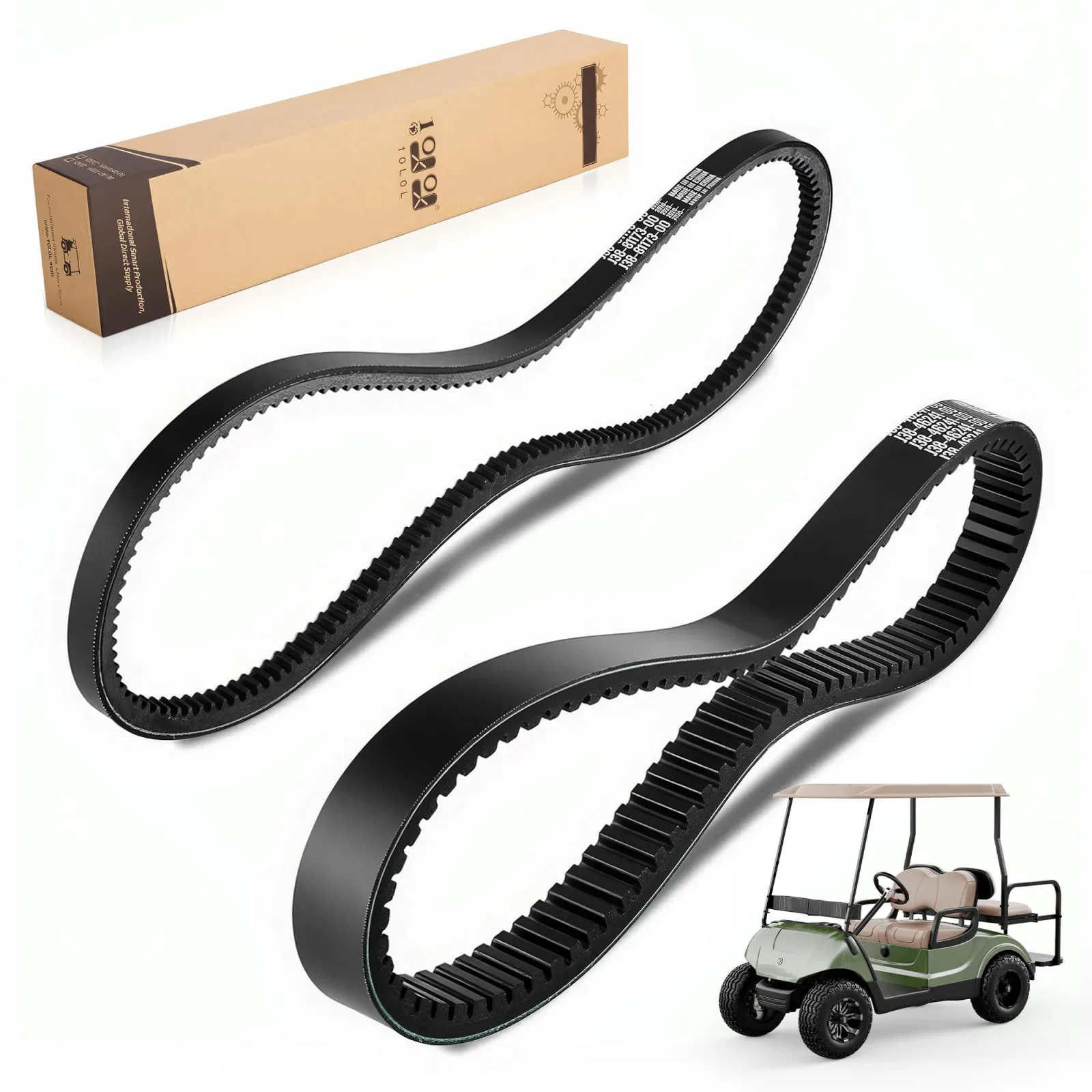 10L0L Yamaha Golf Cart Starter Generator & Drive Belt Kit
