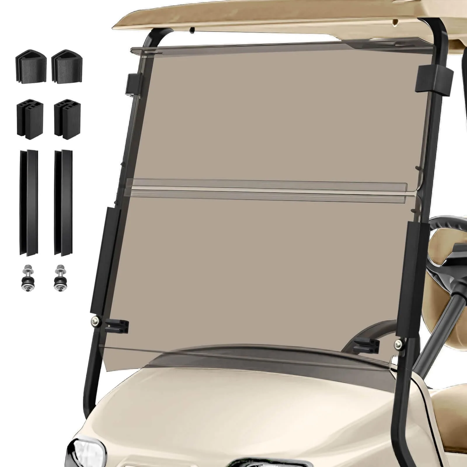 Cartalia EZTR93 Windshield for 2014-Up E-Z-GO TXT