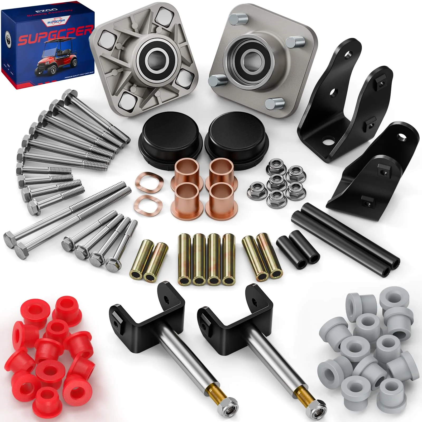 SUPGCPER Front End Repair Kit for Club Car Precedent (2004+)