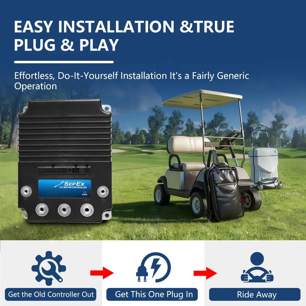 CIRFREETION 48V 400A Controller for Star EV Golf Carts image 3