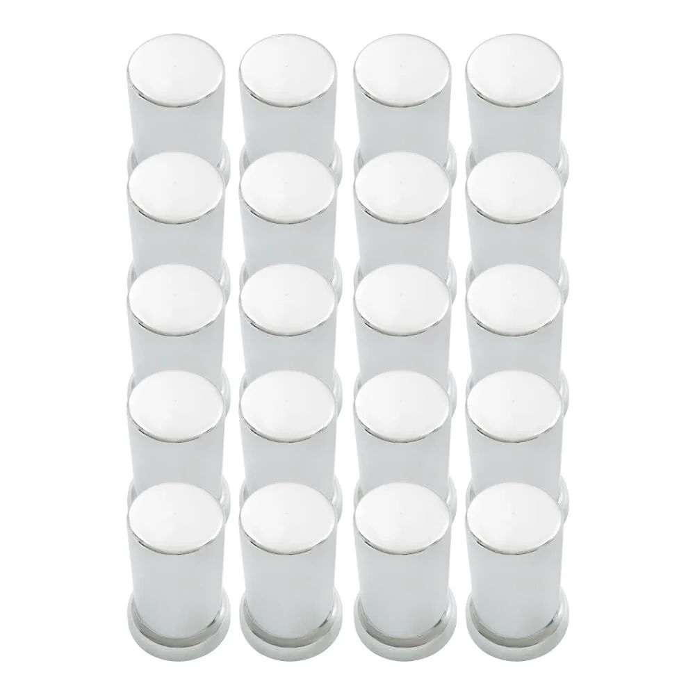 33mm Push-On Lug Nut Covers, Set of 20