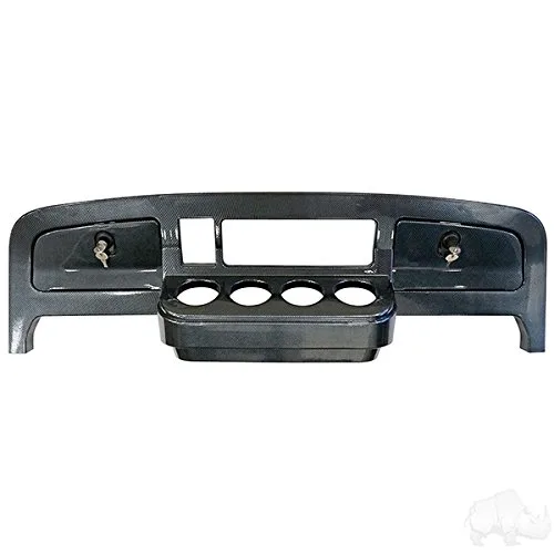 ACED Parts Carbon Fiber Dash for E-Z-GO TXT Golf Cart