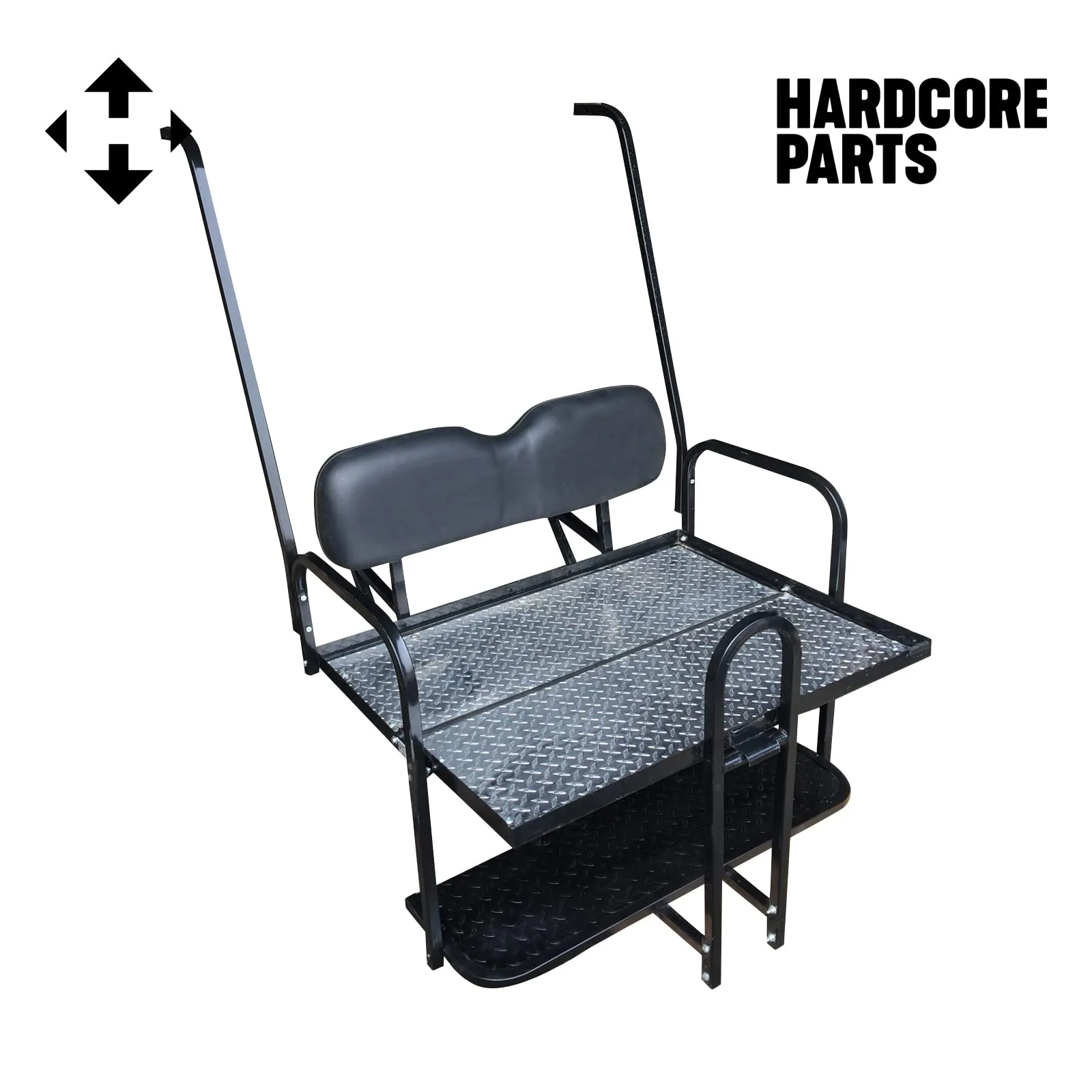 Hardcore Parts Rear Flip Seat for Yamaha G14-G22 image 2
