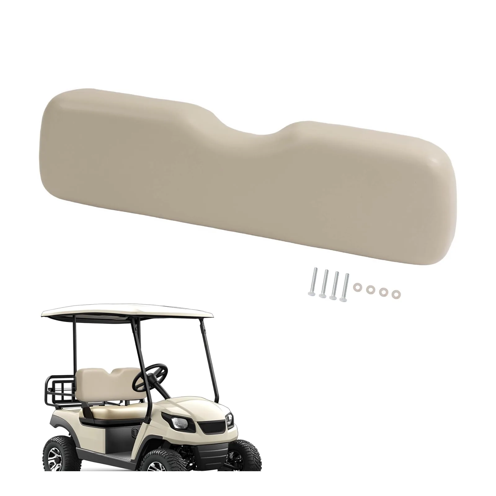 WUTIST Front Seat Cushion & Backrest for E-Z-GO RXV (GO-5056)
