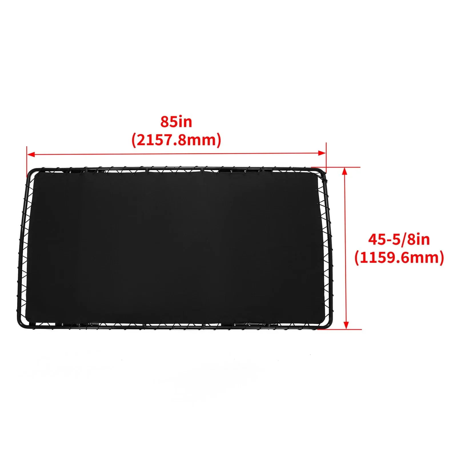 85-Inch Golf Cart Roof Canopy for E-Z-GO TXT image 2