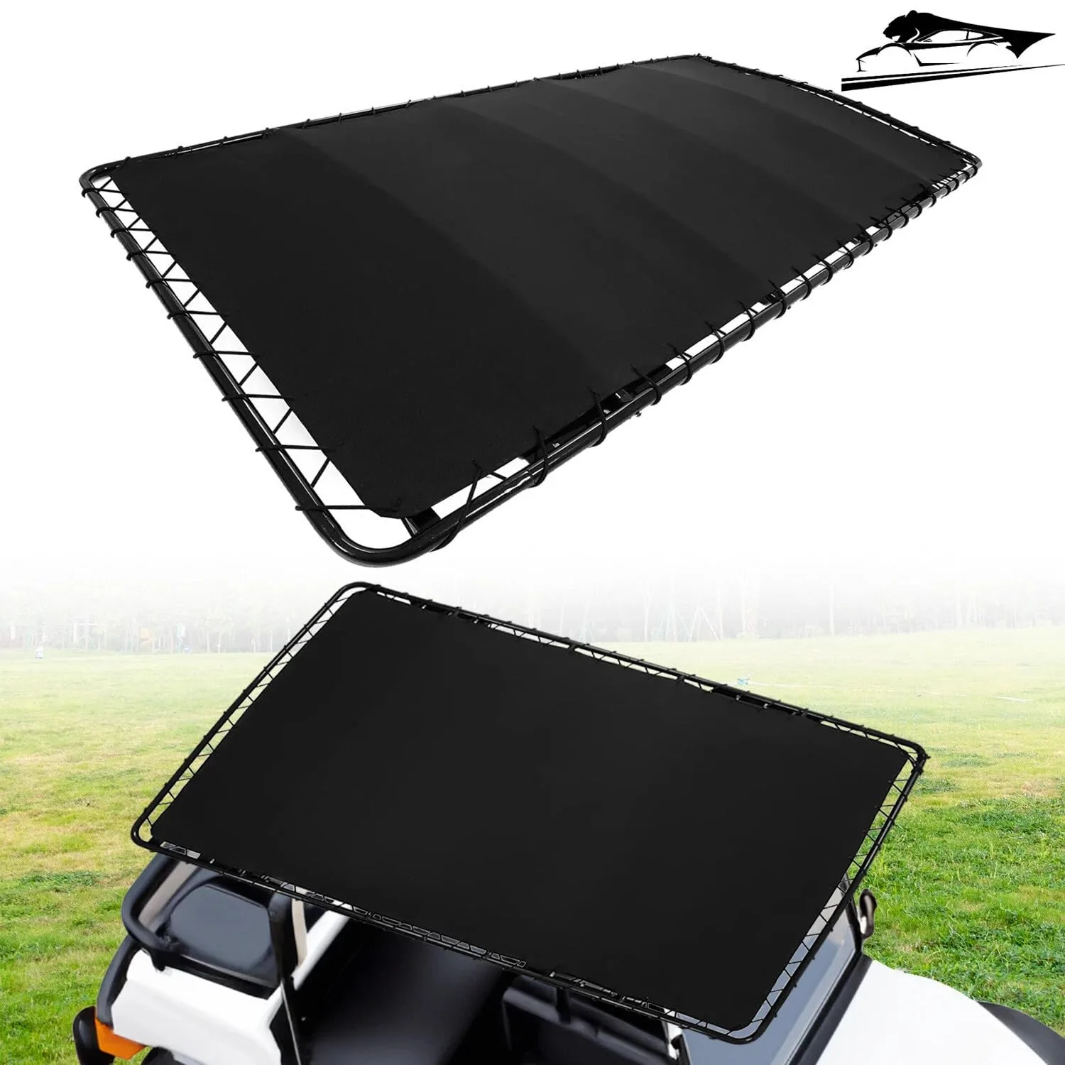 85-Inch Golf Cart Roof Canopy for E-Z-GO TXT