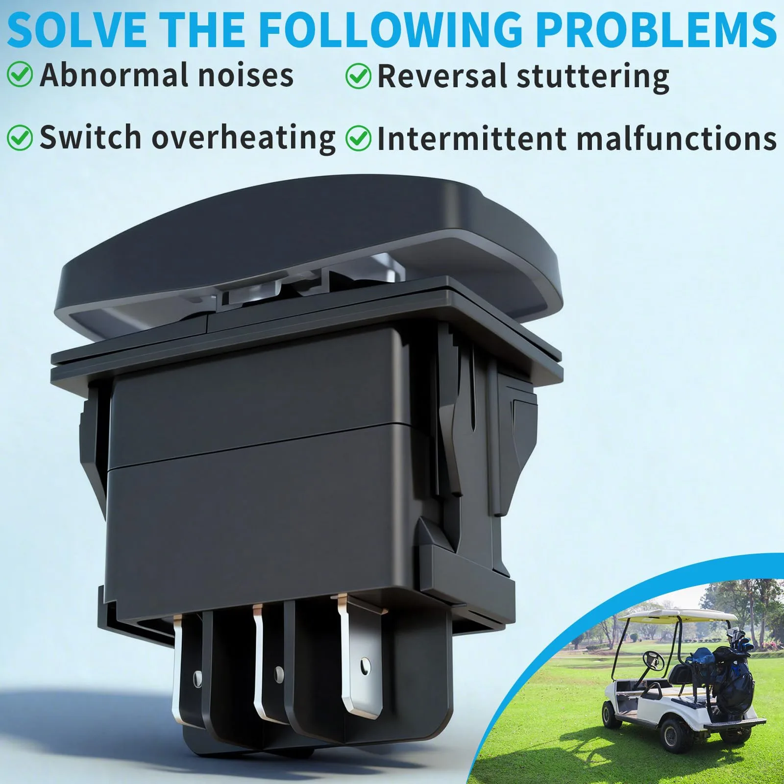 AHKWK FR-027 Forward/Reverse Switch for E-Z-GO TXT image 4