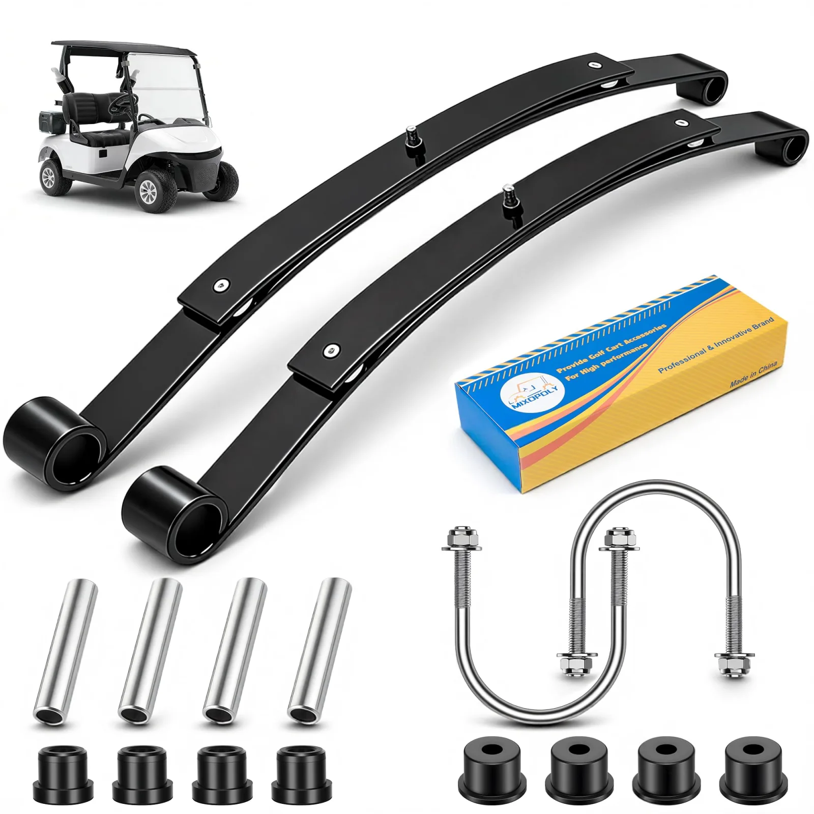 Mixopoly B61626 Rear Spring Kit for E-Z-GO RXV