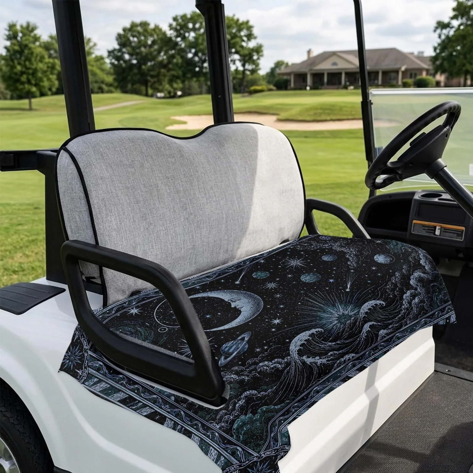 DecorLovee Golf Cart Seat Cover for 2-Seater Carts image 4