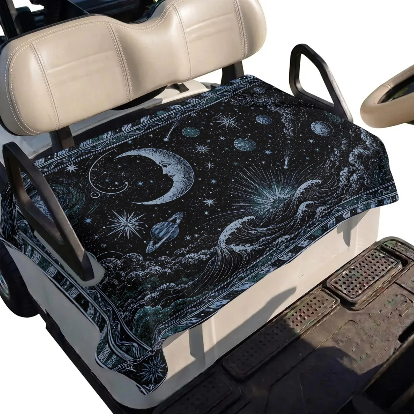 DecorLovee Golf Cart Seat Cover for 2-Seater Carts
