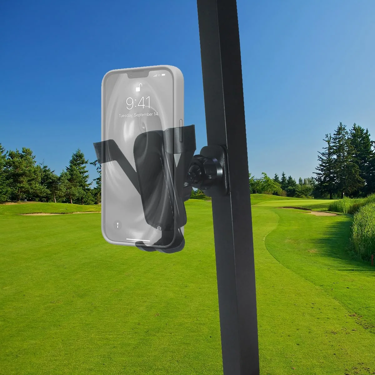 WLOOD Magnetic Golf Cart Phone Holder Mount
