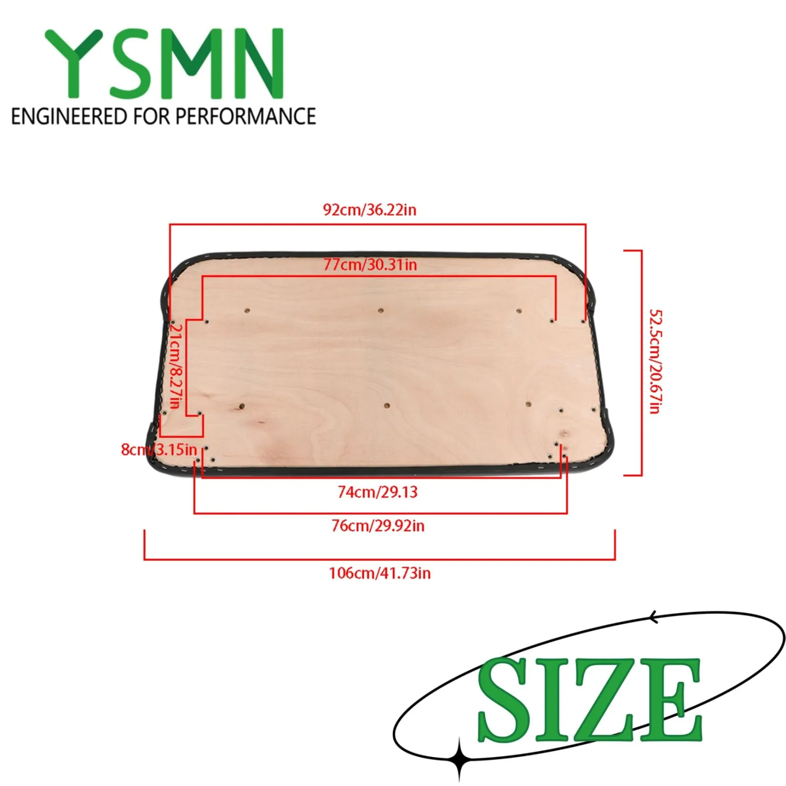 YSMN Front Seat Bottom Cushion for E-Z-GO Medalist TXT image 2