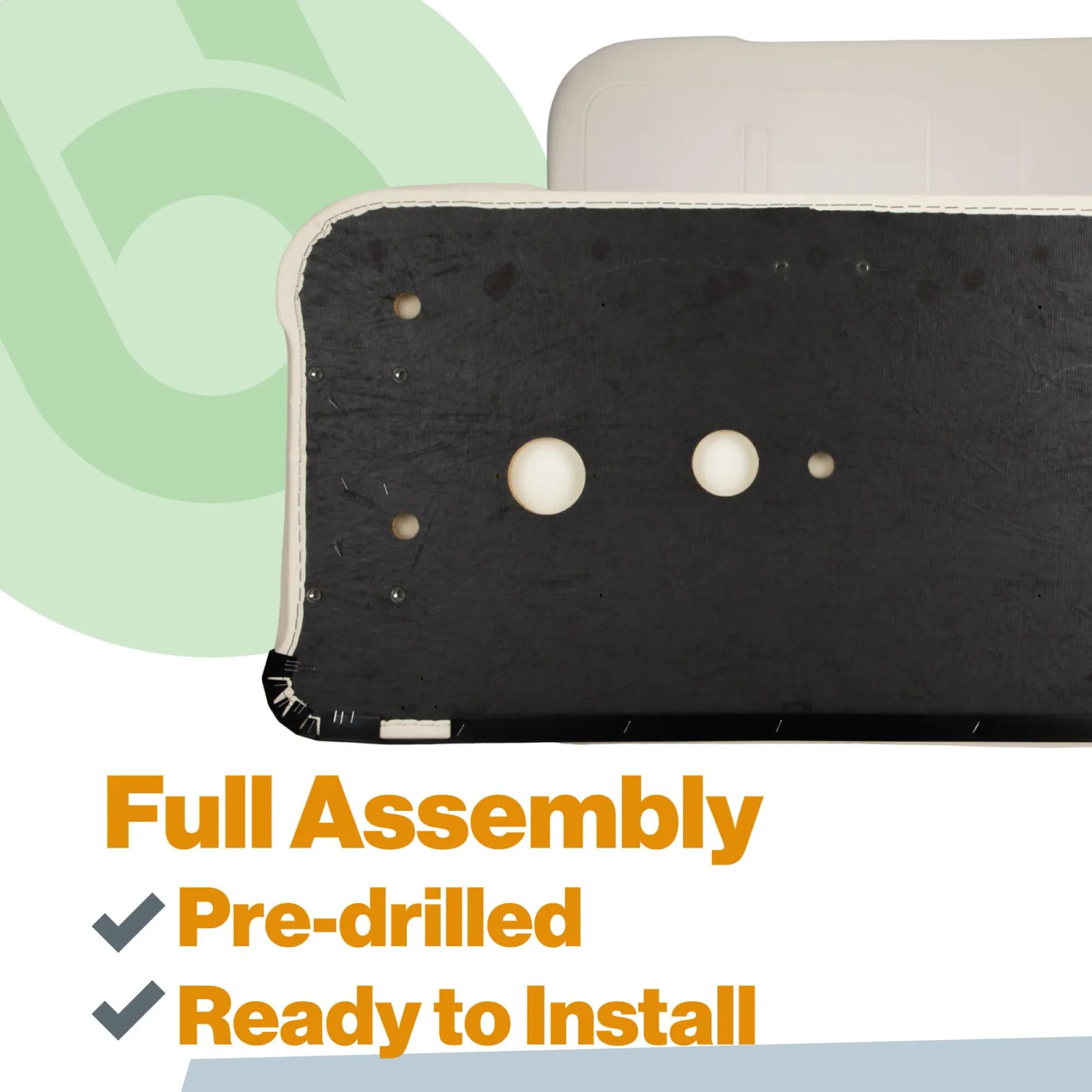 Buggies Unlimited Seat Back & Bottom Cushion Set for E-Z-GO RXV - 18-220+18-219 image 4