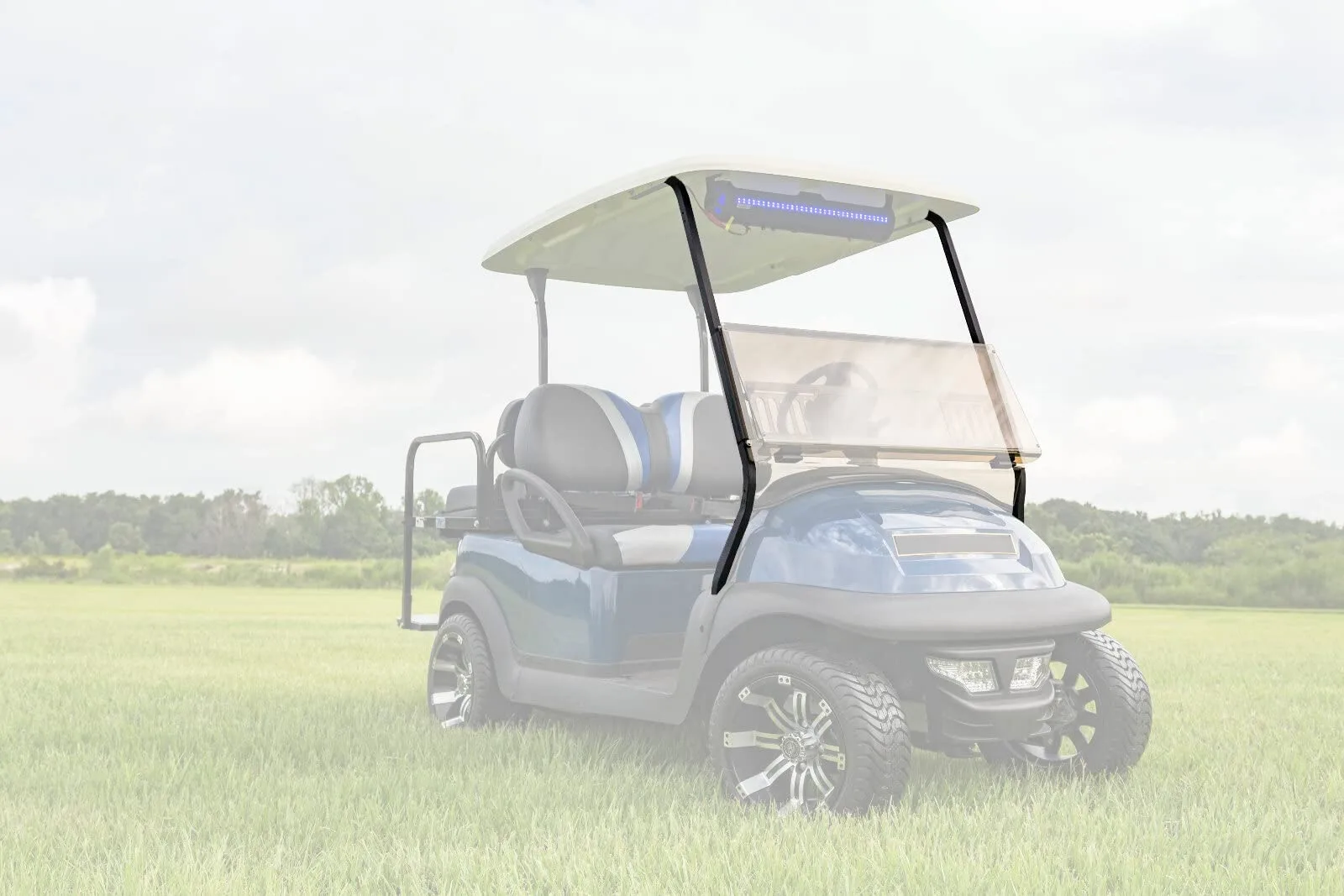 Club Car Precedent Front Roof Supports 2004-2021 image 2