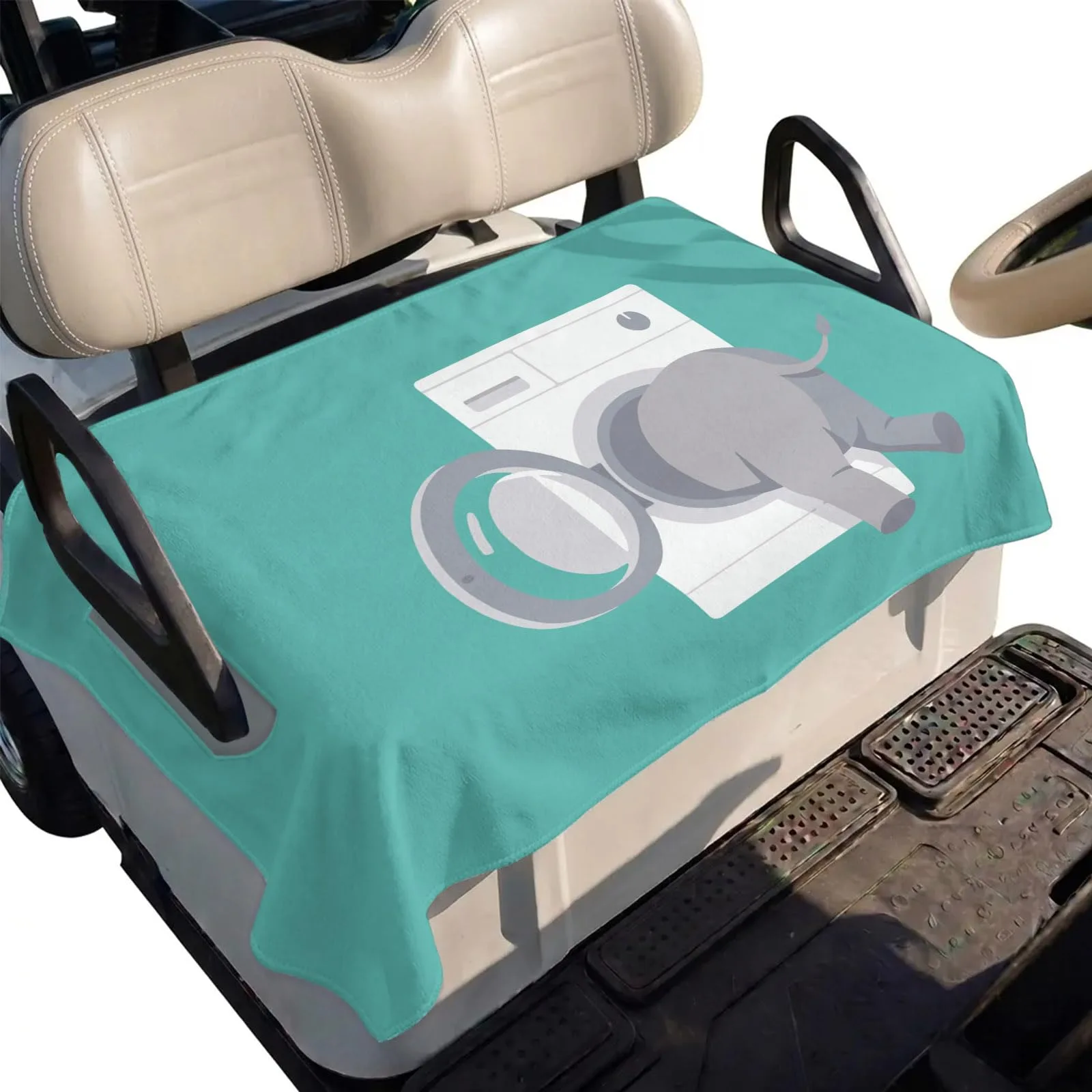 DecorLovee Golf Cart Seat Cover for 2-Seater Carts