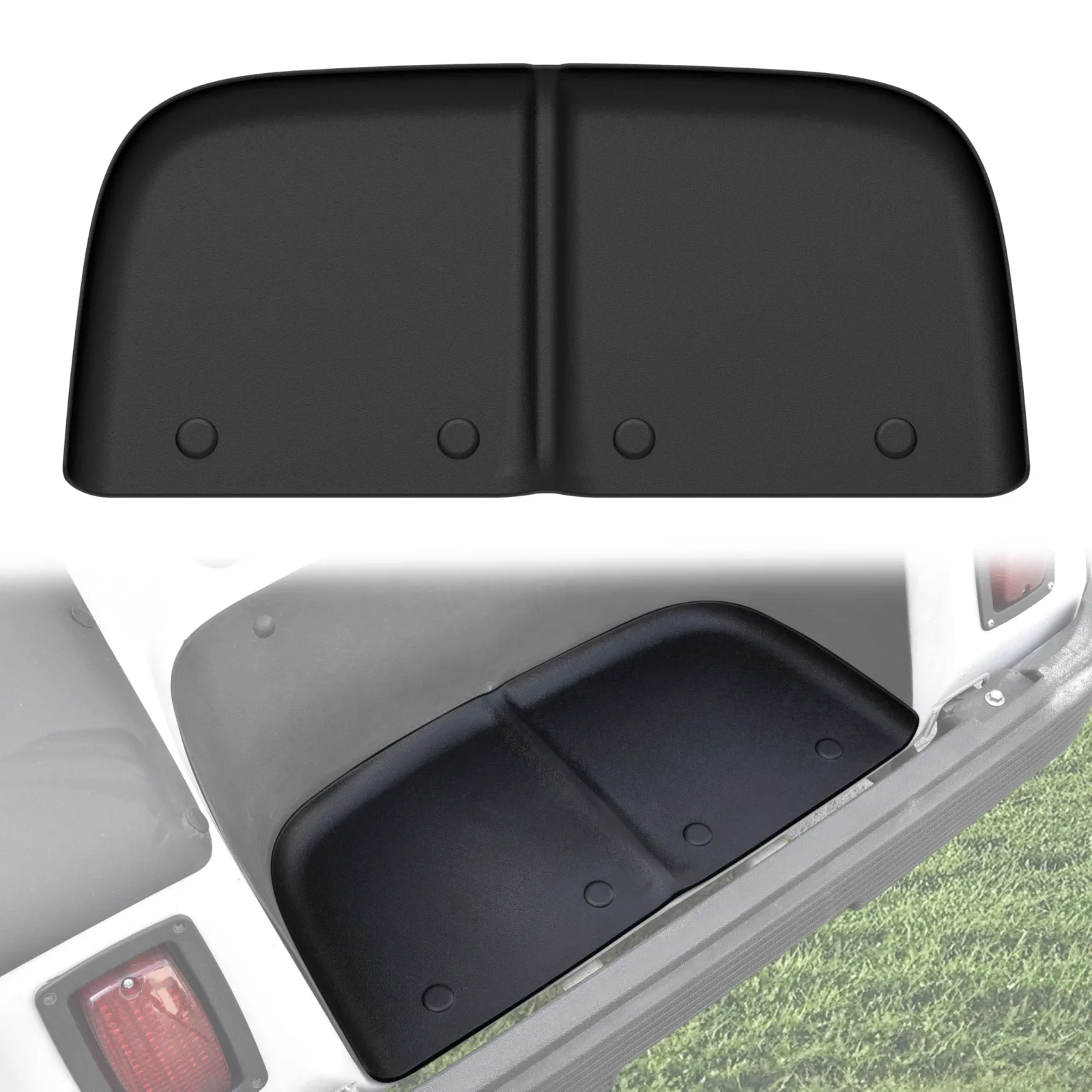 KEWISAUTO Rear Bag Well Mat for Club Car DS 1993+