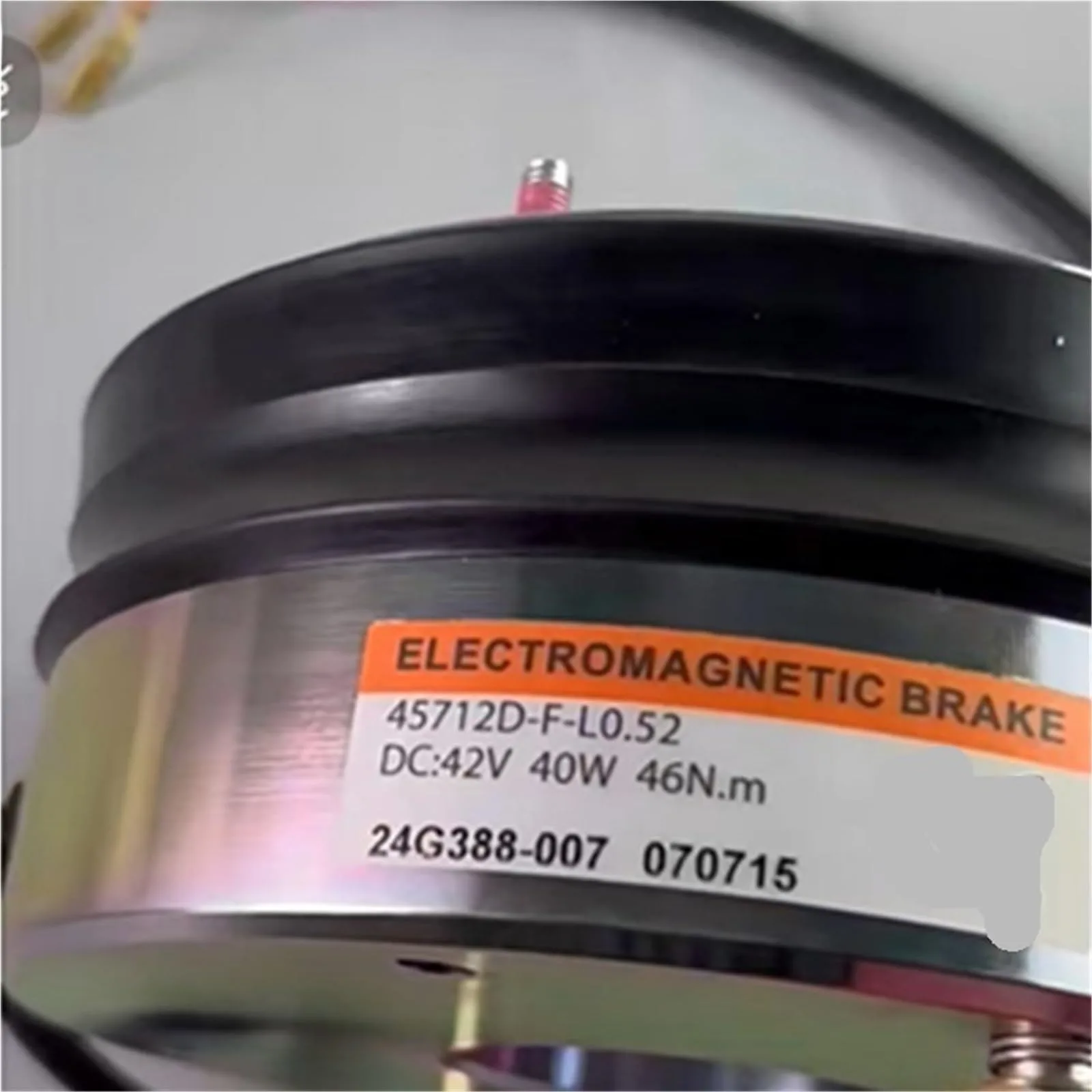 DC 42V 40W Electronic Parking Brake for Golf Carts image 4
