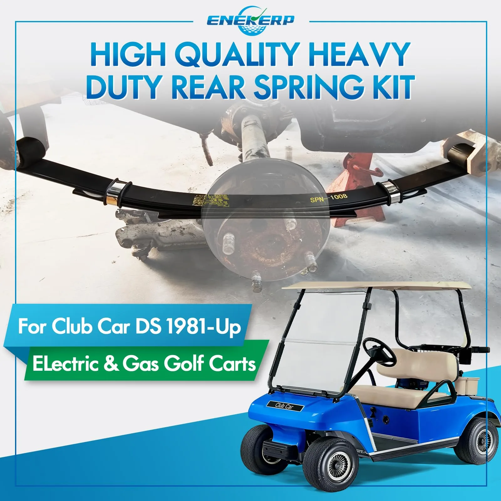 ENEKERP 3-Leaf Rear Spring Kit for Club Car DS image 2