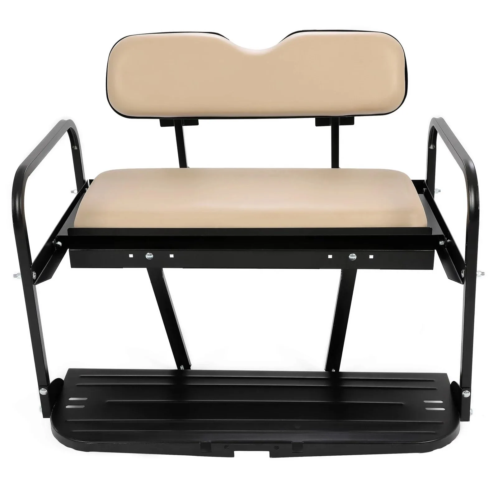 YHNNH Flip-Up Rear Seat Kit for E-Z-GO Marathon, Tan