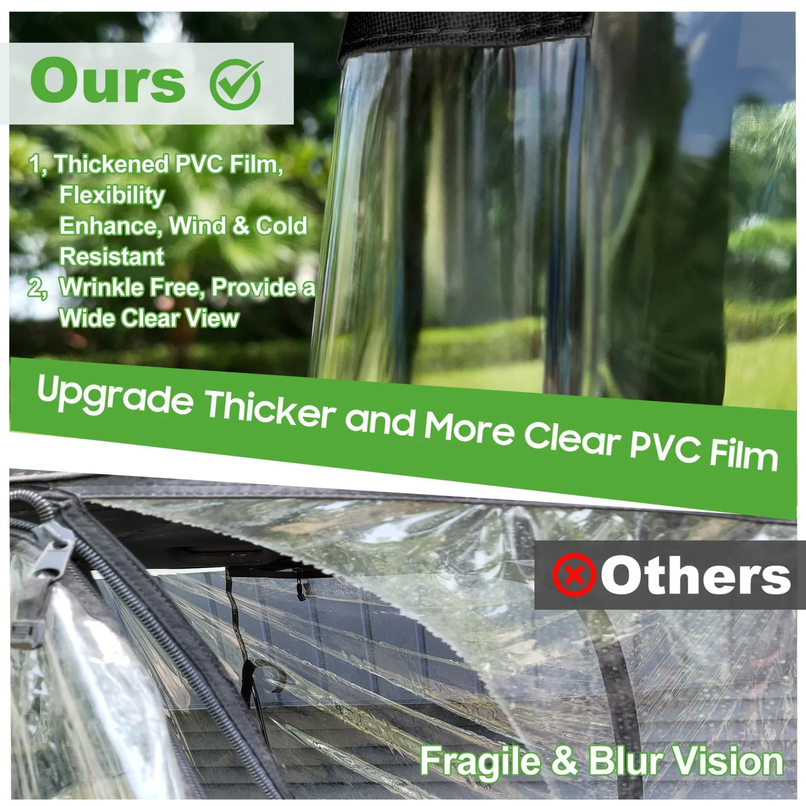 10L0L Enclosure for 2-Passenger Club Car Precedent/Tempo image 3