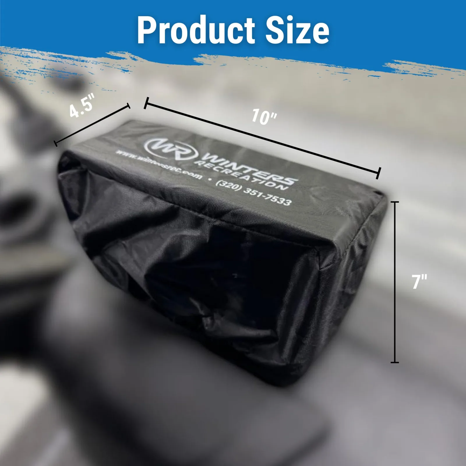 Evolution D-MAX Golf Cart Touchscreen Cover WR-EVO-SC image 4