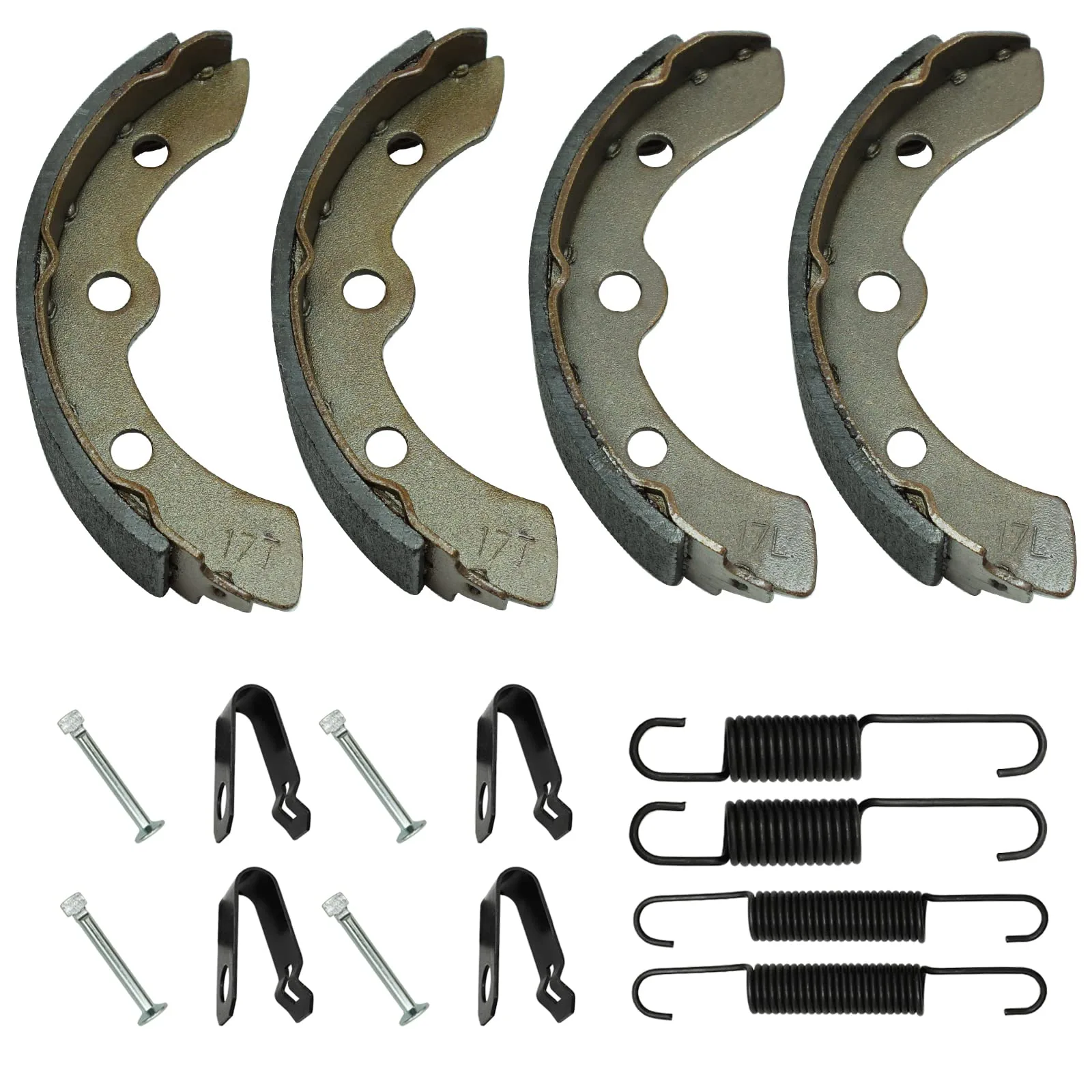 JAVIK Golf Cart Brake Shoes and Springs Kit