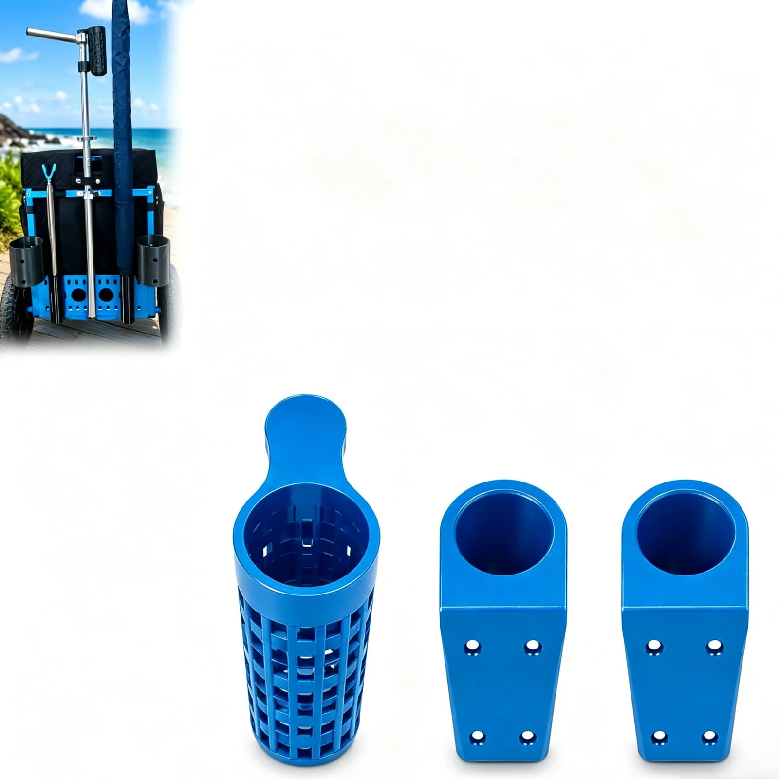 MQKAKR Zuca LG Umbrella & Disc Retriever Holder