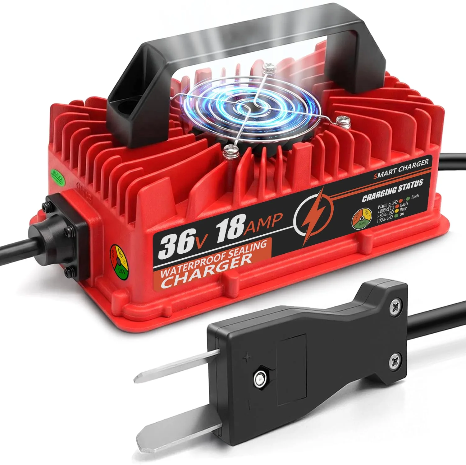 FawEnerX 36V 18A Golf Cart Battery Charger