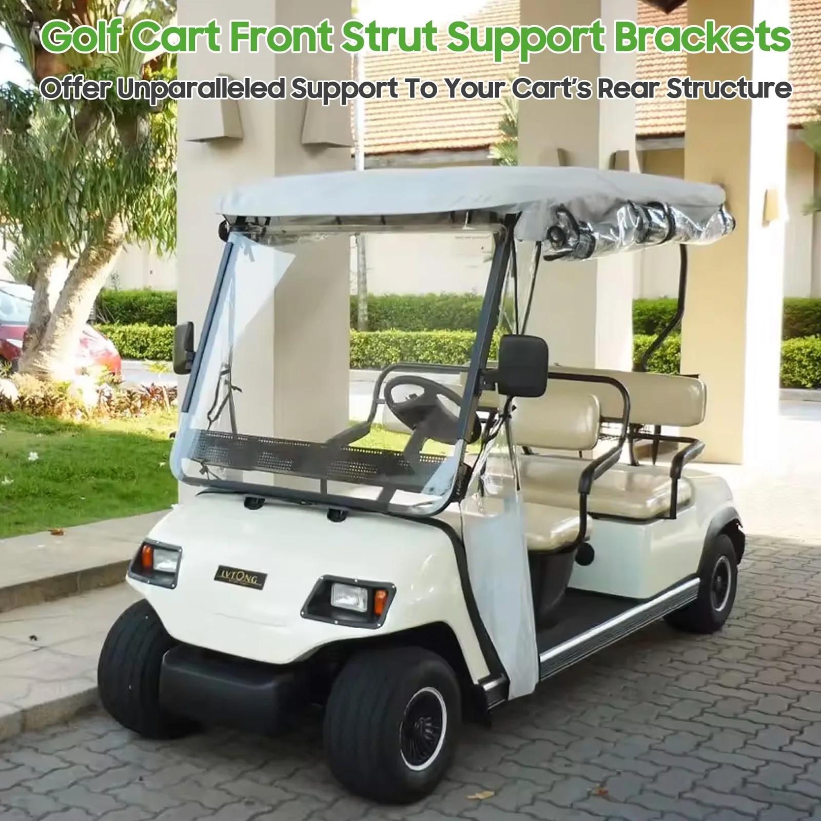 10L0L Front Roof Strut Brackets for Yamaha G16-G19 image 4