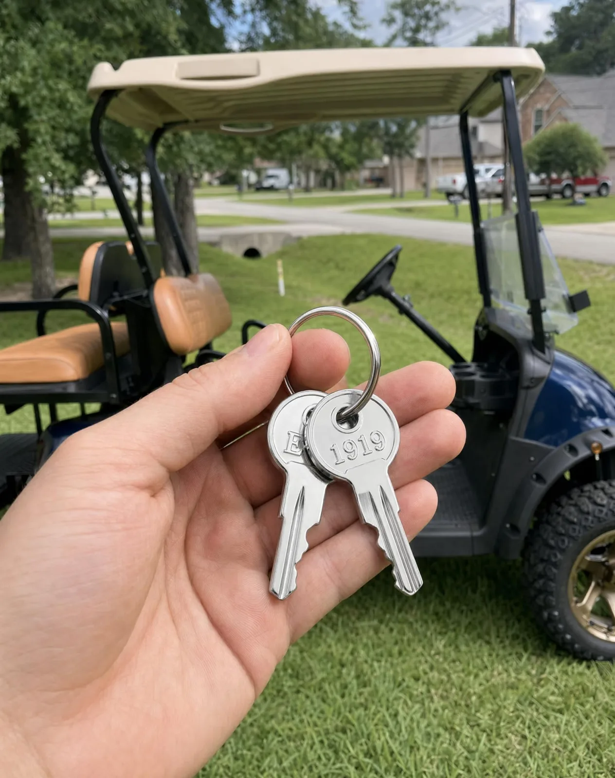 badogrio EZ-GO TXT/RXV Golf Cart Keys 1919-2PACK image 2